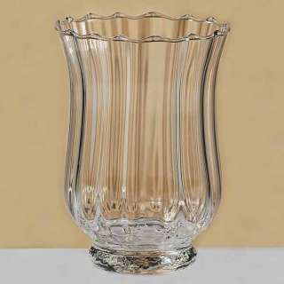 This fluted flared toppillar candle holder holds a 3 diameter pillar 