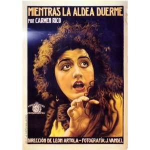  Mientras la Aldea Duerme Poster Movie Spanish 27x40
