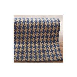  Hand Tufted Jute Striped Area Rug Carpet 5 x 8 Blue 