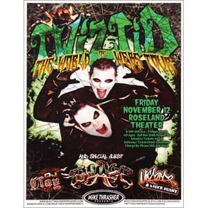Twiztid   Posters   Limited Concert Promo 