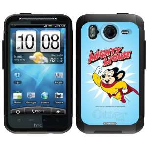 Mighty Mouse   Smiling Logo design on HTC Desire HD Commuter Case by 