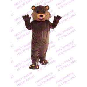 new arrival grizzly bear mascot costume brown bear mascot costume bear 