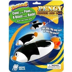   Penguin Mother and Baby Subbies Pool and Bath Toy Toys & Games