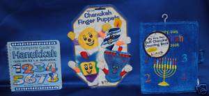 Hanukkah~Chanukah~Jewish~Finger Puppet & Children Books  