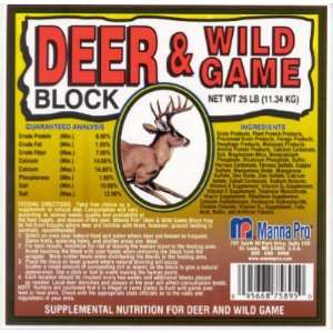  20LB Deer/WildGameBlock