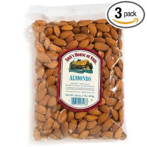 Anns Supreme Almonds, 16 Ounce Bag (Pack of 3)  Grocery 