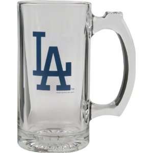 Los Angeles Dodgers Beer Mug 3D Logo Glass Tankard 