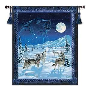  The Moonlight Serenade Illuminating Tapestry by The 
