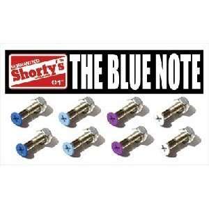  Shortys The Blue Note Skateboard Hardware Set   1 Sports 