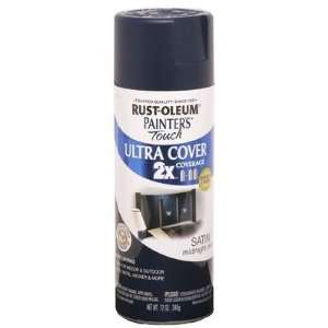   Oz Midnight Blue Satin Painters Touch 2X Cover Spray Paint [Set of 6