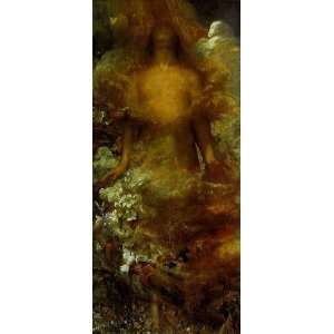 FRAMED oil paintings   George Frederic Watts   24 x 54 inches   She 