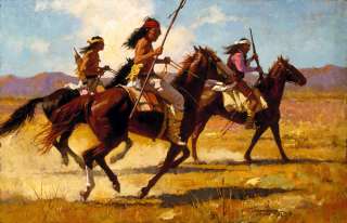 Howard Terpning Limited Edition Smallwork Giclee Canvas Light Cavalry 