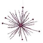 Vickerman 9 Purple Passion Glitter Sparkle Starburst Snowflake 