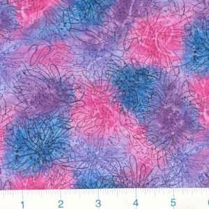  45 Wide Floral Texture Petunia Fabric By The Yard Arts 