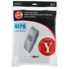 Hoover vacuum cleaner bags, allergen filtration type Y   3 ea