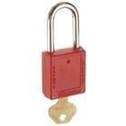 Master Lock, LLC MLK410RED Master Lock Safety Keyed Padlock