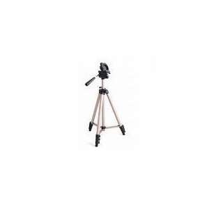  Compact Travler Tripod With 3 Way Fluid Panhead and bubble level head