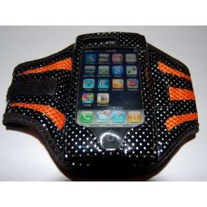   iPhone 2G, 3G & 3GS, Touch Armband   Orange & Black 