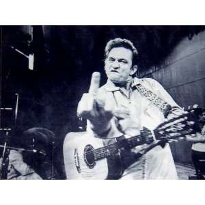 Johnny Cash Famous Finger Photograph (Music Memorabilia)