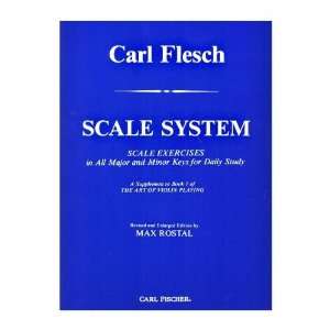 Scale System for Violin by Carl Flesch