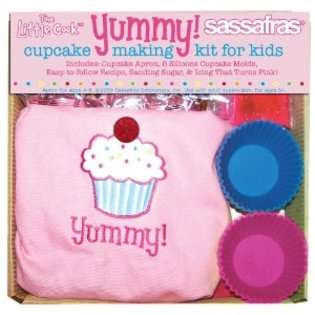 Sassafras Kids Yummy Cupcake Apron/Tray Kit, 1.25 lbs Box 