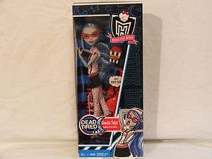 Monster High Dead Tired Ghoulia Yelps Daughter of the Zombies *New 