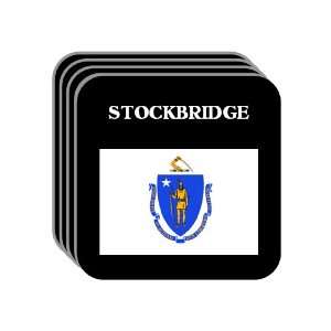 US State Flag   STOCKBRIDGE, Massachusetts (MA) Set of 4 Mini Mousepad 
