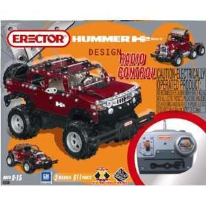 Erector Design Truck R/C Hummer H2  Toys & Games  