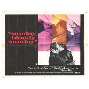  Sunday Bloody Sunday Movie Poster, 28 x 22 (1971)