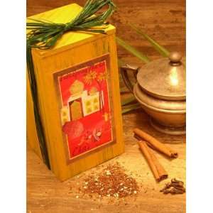 Salt Spring Tea Caffeine Free Chai Herbal Tea   1.9oz Box  