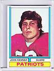 1974 Topps 383 John Hannah Rookie HOF Near Mint MC  