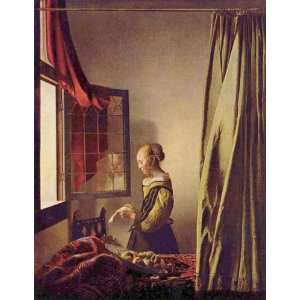  Vermeer   Girl Reading a Letter at an Open Window   Hand 