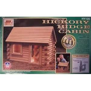  Hickory Ridge Wood Log Cabin Duracraft Toys & Games