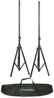    1585 PRO AUDIO DJ 15 PA SPEAKERS PAIR STANDS CABLES PACKAGE  