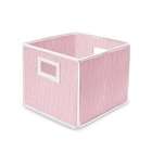 Badger Basket Folding Basket and Storage Cube, Pink