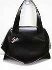 CROMIA MILUNA BLACK LEATHER HANDBAG ITALY NWT