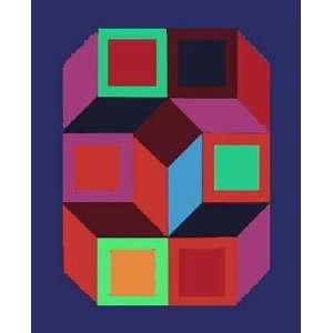    Composition No. 48 by Victor Vasarely, 29x36