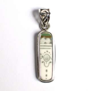   China Jewelry   Royal Worcester Regency   Sterling Silver Pendant