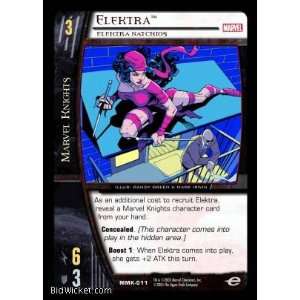   Elektra, Elektra Natchios #011 Mint Foil 1st Edition English) Toys