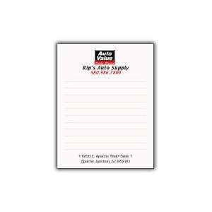  4.25 x 5.5 Customized NotePads Two Color 2000 Office 