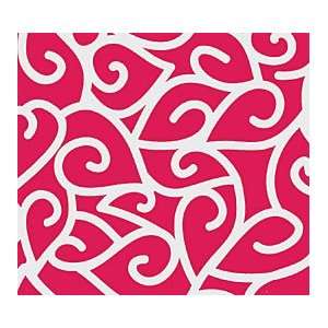   Red Swirl Hearts (24 X 100) Cellophane Roll