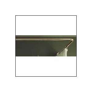  Myson Shower Curtain Rails CR2 Pecos L Shaped Rail