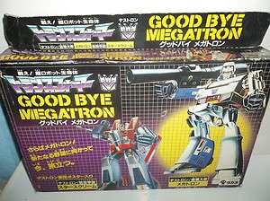 Transformers Original G1 Goodbye Megatron Starscream Gift Set w/ Box 