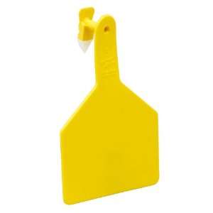  Z Tag No Snag Ear Tags   Cow Blank ID Tags   100 ct Yellow 