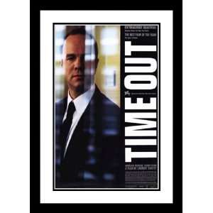 Time Out 20x26 Framed and Double Matted Movie Poster   Style B   2002