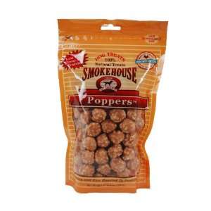   100 Percent Natural Chicken Poppers Dog Treats, 8 Ounce