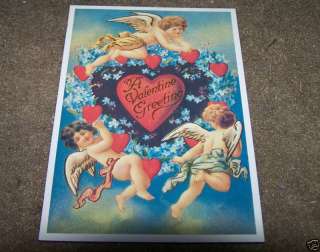 Vintage Lillian vernon Valentine Greetings Postcard  