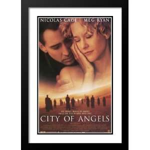 City of Angels 20x26 Framed and Double Matted Movie Poster   Style A 