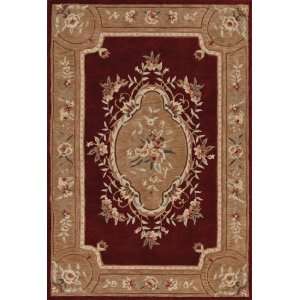 Traditional Area Rugs PERSIAN Hand Tufted Oriental CARPET Bordeaux 3x5 