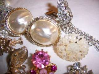   lot of earrings they are beautiful vintage pieces good luck thank you